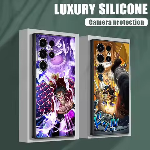 O-One Pieces Straw Hat Luffy Phone Case For Samsung Galaxy S25 S24 S23 S20 S21 FE S26 S22 Ultra 5G S