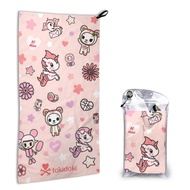 Tokidoki Quick Dry Towel 16*31.5in Soft Skin-Friendly Towel Quick Dry Super Absorbent Hand Towel Fashionable Camping Bath Towel