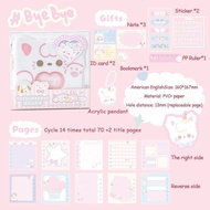 FANRI Color Page Plush Binder Photocard Holder Photo Albums Removable Plush Puppy Loopbook Cute Cat 