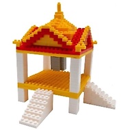 MICROBRIK : 3d Connector Bell Tower Shape 3DX-304