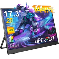 UPERFECT 【จัดส่งในพื้นที่】  2K 144Hz Gaming Monitor 17.3 Inch 2560x1440  Display With Smart stand  U