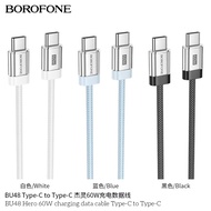 BOROFONE BU48 TypeC to 60W Fast Charging data cable ​Braided Length 1.2 Meters​ No Tangle 1