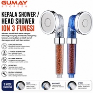 Shower Head 3-Function ION Shower Head Filter High Pressure