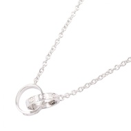 [Used] Cartier Baby Love Necklace, 45cm neck circumference, K18WG (White Gold), Women's Baby Love Ne