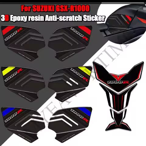 For Suzuki GSX-R1000 GSX-R 1000 GSX-R1000RZ GSX-R1000R GSX R1000 GSXR1000 R RZ Protector Tank Pad Gr