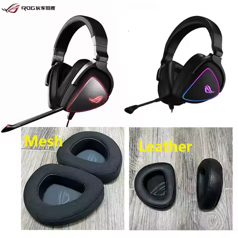 Original Ear Pads For ASUS ROG Delta/Delta S/Delta Core Gaming Headset Replacement Headphones Ear cu