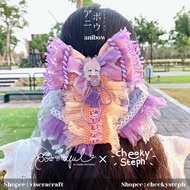 Anibow Kokomi 4 Genshin Impact Bow Hairpin Accessories Cosplay Hairpiece Headpiece