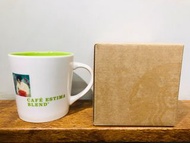 全新 收藏款 2005年 星巴克美國版 混合物區產地咖啡豆 馬克杯 CAFE ESTIMA BLEND 16oz 480ml
