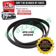 Toyota Ribstar Rib Serpentine Fan Aircond Belt 4PK1240 /3PK850 Vios NCP42 1.5 1NZ-FE 2002-2007 NCP15