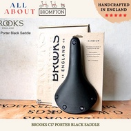 AAB BROOKS Cambium C17 Porter Black Saddle Bicycle Parts & Accessories (OFFICIAL DEALER)