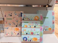 Pikmin 公仔文具 file 貼紙