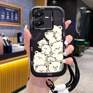 Casing For VIVO Y22 Y22s Y27s Y27 5G Y36 5G Y100i 5G Y100 5G Case Silicone Cases Soft Cover