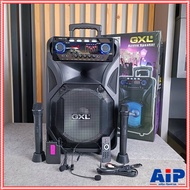 GXL GLP-A1200 ลำโพงล้อลาก12นิ้ว ไมค์ลอย(ถือ2+หนีบ1) มีบูลทูธ Active Speaker GLP A1200 GLPA1200 เอไอ-