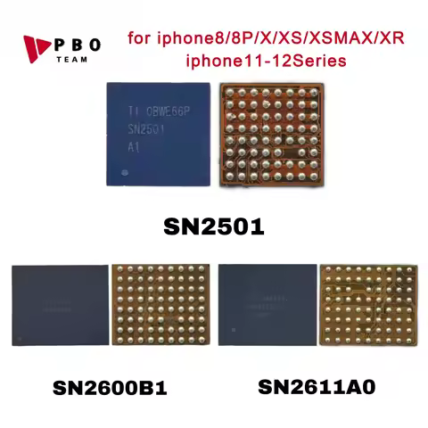 10PCS SN2501 SN2600B1/B2 SN2611A0 TIGRIS T1 Charging IC Chipset For iPhone 8 8P X XS XS MAX XR 11-12