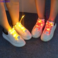 DNOUHE Led Shoelaces Women Cool Skating Shoes Shoelaces Sport Shoes Shoestrings Luminous Cross Braid