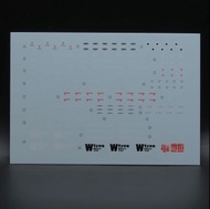 MG Gundam F90 W Type neon Gundam decal 高達 F90 W型 螢光高達水貼