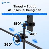 BestSeller INBEX IT-45H Tripod Stand Holder Tripod Handphone/Camera Selfi Live Bracket 360