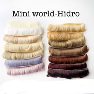 Roll 5cm long, 1m wide Short wig for ob11 blythe dolls 5cm long, 100cm roll in many colors to make w