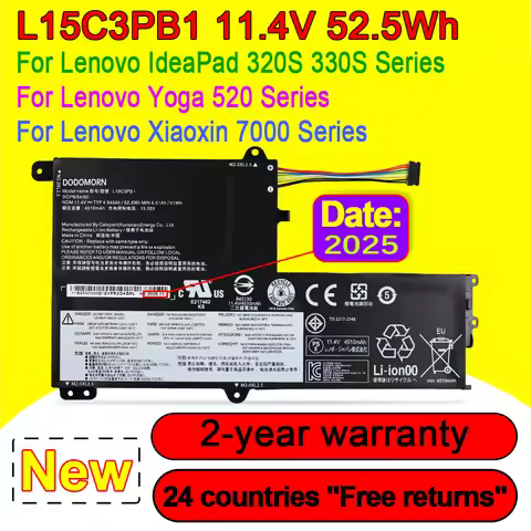 NEW FOR Lenovo IdeaPad 330S-14IKB 330S-14AST 330S-14 320S-15ISK L15M3PB0 L15C3PB1 L15L3PB0 Laptop Ba
