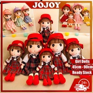 JOJOY Girls Doll Plush Toys Plushie Soft Toys Birthday Gift Princess Anak Patung Cute Barbie Doll St