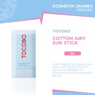 TOCOBO Cotton Airy Sun Stick 19g TOCOBO Sunscreen Official Store