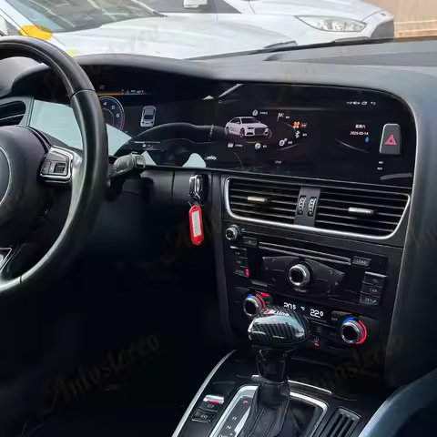 Wireless CarPlay Android Auto For Audi A4 A5 S4 S5 B8 GPS Navigation Auto Stereo Head Unit Multimedi