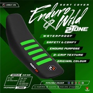 Seat Cover enduro X WILD 2 tone leather Seat cover motorcycle Seat klx 150 bf dtracker crf 150 L ktm