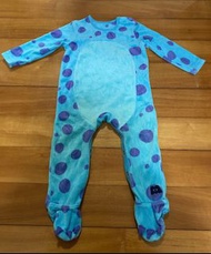 Disney 迪士尼 Monsters Inc 怪獸公司 毛毛 嬰兒 連體衣 / 連身衣 baby girl / boy sleepsuit / bodysuit