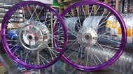 ชุดล้อYAMAHAมีโอ mio115-125 FINO115-125 Nouvo Elegance TTX ขอบ1.40/17 ตรงรุ่นวงล้ออลูมิเนียมเกรดดีดุ