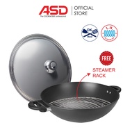 ASD Hard Anodised I.H. Wok (36cm) HP2536IH-N