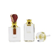 Ready Stock 1g 2g Crystal Essential Oil Bottle Nude Bottle Agarwood Essential Oil Packaging Bottle D