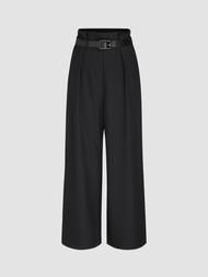 Cider Cider Boss Mode Wide Leg Trousers กางเกงขายาวผู้หญิง กางเกงแฟชั่นผญ ลุคทำงาน สไตล์เกาหลี