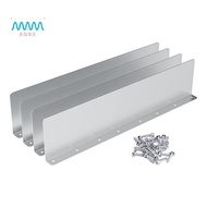 4Pcs Gutter Valley Splash Guard Rain Drip Gutter Guard For Shingle Roofs Corner