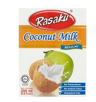 RASAKU SANTAN KELAPA COCONUT MILK 200ML