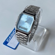 Casio Unisex Vintage Analog-Digital Watch AQ230A - Classic Design, Water-Resistant Up to 30 Meters, 