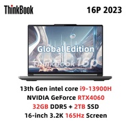 Lenovo 2025 Laptop Thinkbook 16p I5-13500h/i9-13900h Rtx4060/4050 16g/32gb + 1/2tb Ssd 16-inci 3.2k 