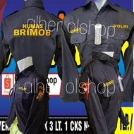 kemeja Humas Brimob baju humas Brimob seragam Humas Brimob Pdh Humas