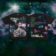 เสื้อยืดผ้าฝ้าย เสื้อวง 1Mill ใครสาย Hiphop แนะนำครับ สวยจัด Bootleg T-shirt