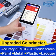Linshang LS173 Smart Colorimeter Portable Color Analyzer D/8° SCI Spectrophotometer 3.5" IPS Touch S