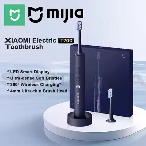 MIJIA T700 Sonic Electric Toothbrush,360° Wireless Charging,3 Modes,Ultrasonic Electric Toothbrushes