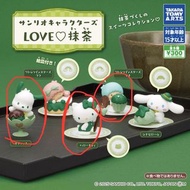 全新Sanrio love 抹茶figure - Hello Kitty/ PC狗/ Kiki 扭蛋