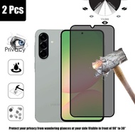 A56 2 Pcs Anti-spy Tempered Glass Privacy Screen Protector For Samsung Galaxy A55 A35 A36 A26 A16 4G