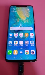 先到先🉐、二手貨品、95%新、市場少有 HUAWEI MATE20 PRO (6GB+128GB) 6.39"高解像3120x1440顯示屏、採用麒麟980CPU、原生google play、淨機 正