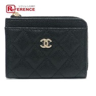 CHANEL Matelasse Coco Mark 碎片卡包