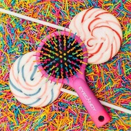 Eyecandy 韓國專利彩虹圓形 S 美髮梳 中號 (粉紅色)- # Pink Fixed size