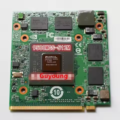 Laptop vga card 9500MGS 9500GT GS 512MB MXM II G84-625-A2 Video Card for Acer Aspire 6920 8920 4720 