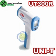 Uni-T UT300R infrared temperature measuring device used to measure body temperature