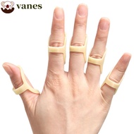 VANES Oval Finger Splint, Ring Sleeve Finger Cuff Finger Splint Support, Finger Support Protector Waterproof Oval Skin Finger Joint Stabilizer Reduce Soreness