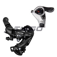 Shimano Tourney 1×6/7 Speed MTB Folding Bike Groupset SL-TX50 Thumb Gear Shifter RD-TY300 Rear Derai