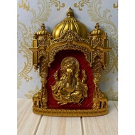 FR20 Spiritual Photo Frame Vinayagar/ Pillaiyar/Ganesh with Temple frame design (9 x 12 inch )